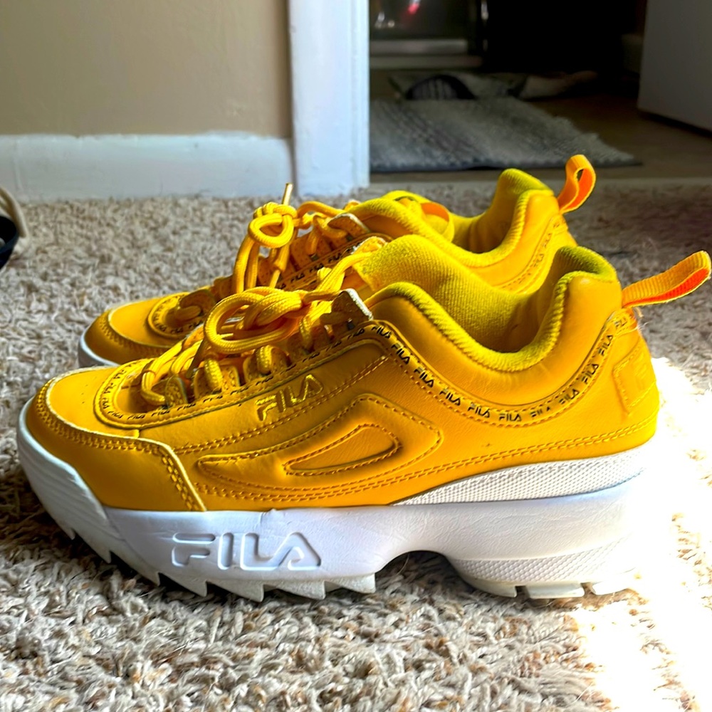 Fila Disruptor Yellow